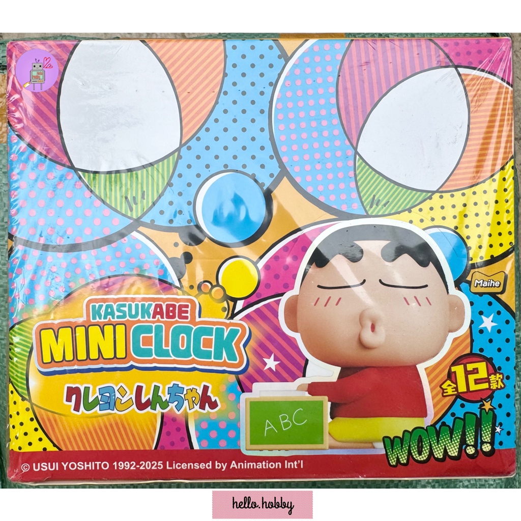 โมเดล นาฬิกา ชินจัง ได้ 1ตัว - Crayon Shinchan - Mini Clock Kazukabe Series by Maihe