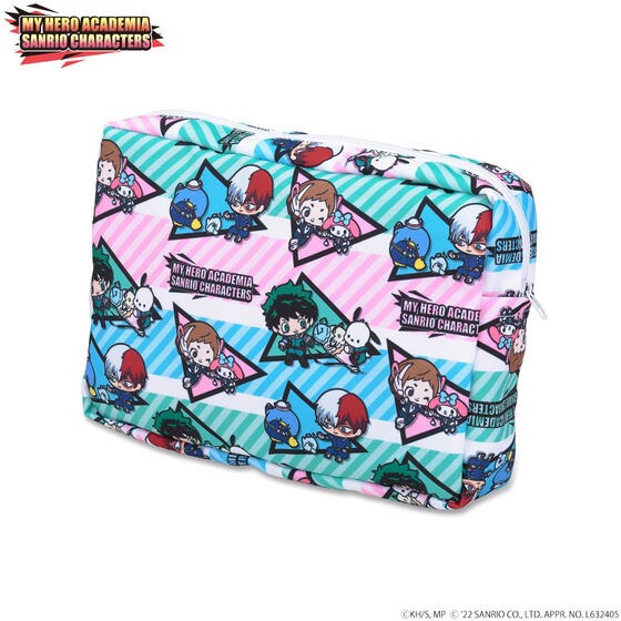 PRE-ORDER : My Hero Academia x Sanrio Characters BOX Pouch (4 types in total)