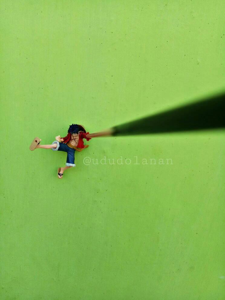 ฟิกเกอร์ One Piece - Monkey D. Luffy - Naga Zoukei - Gomu Gomu no Pistol by Banpresto