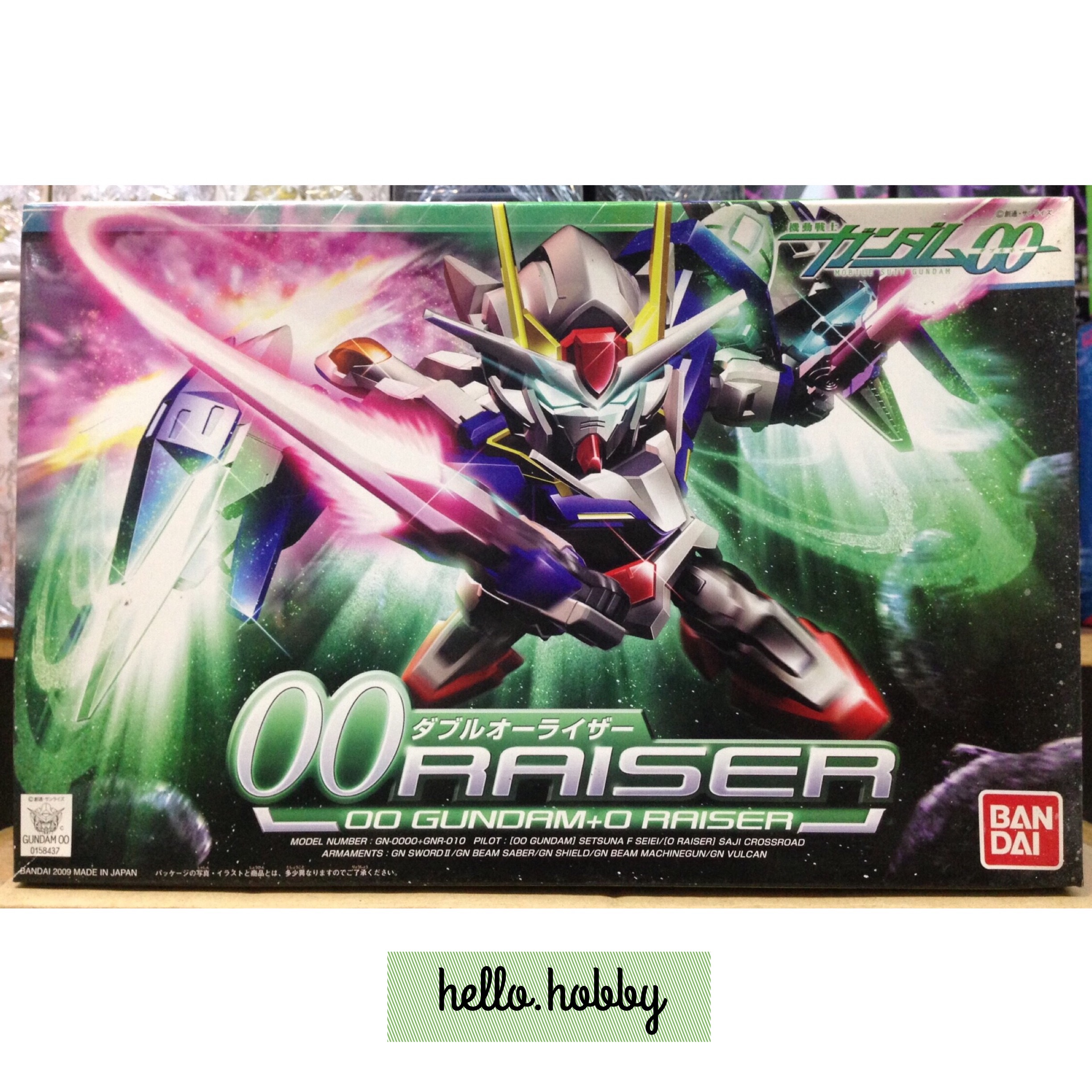 SD BB322 OO Raiser Gundam by Bandai