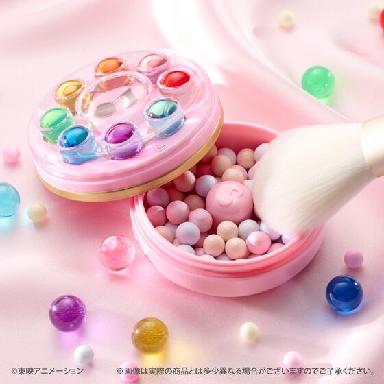 PRE-ORDER : Ojamajo Doremi Pirika Pirilala Apprentice Tap Color Ball Face Powder 25th Anniversary ver.