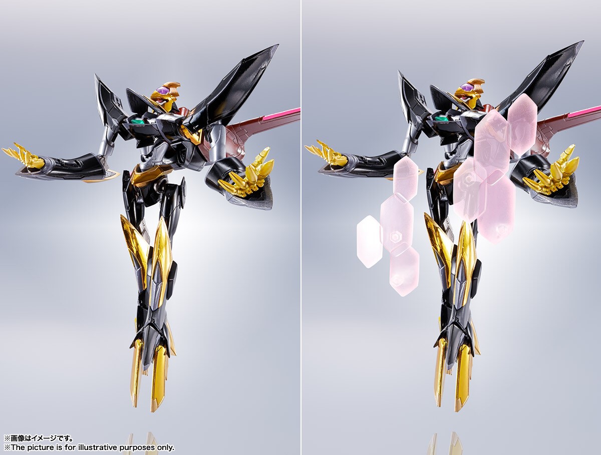 Pre-order : METAL ROBOT SPIRIT SIDE KMF SHINKIROU ACTION FIGURE