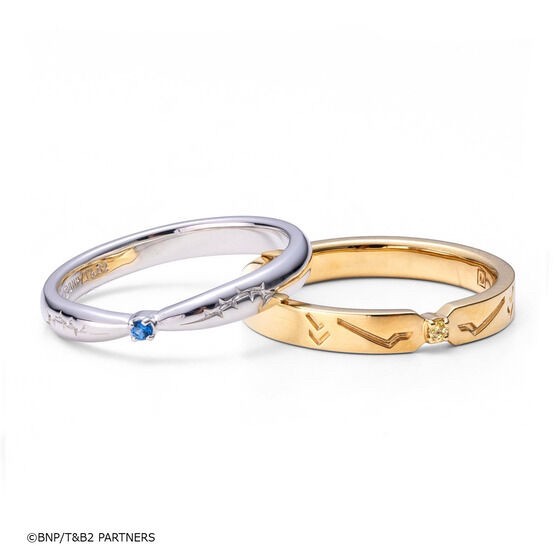 PRE-ORDER : TIGER & BUNNY 2 x THE KISS Silver Ring (12 types in total)