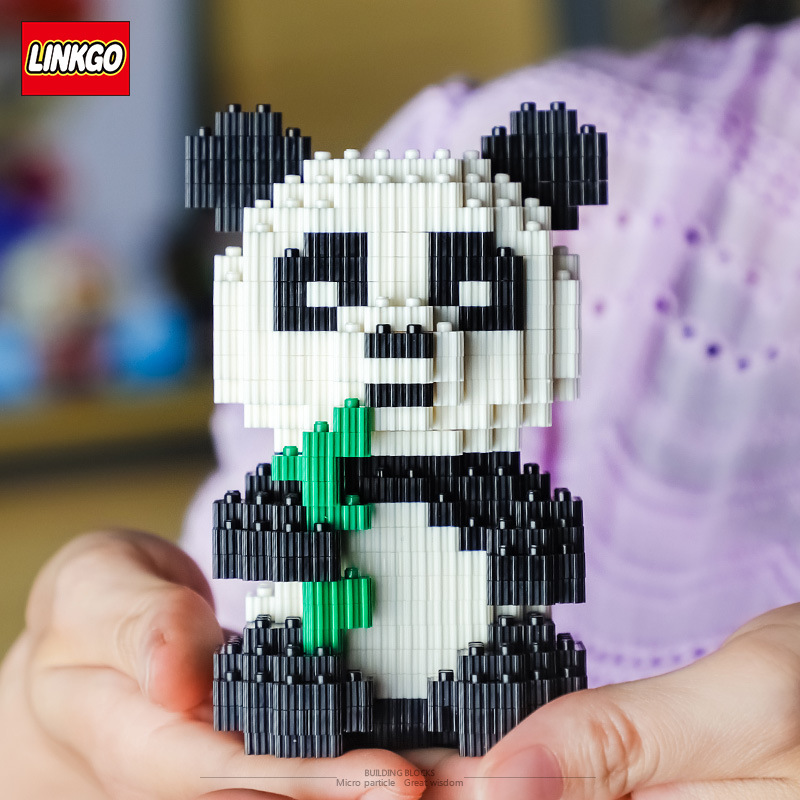 Linkgo 68243 Panda 390pcs (แบบเฟือง)