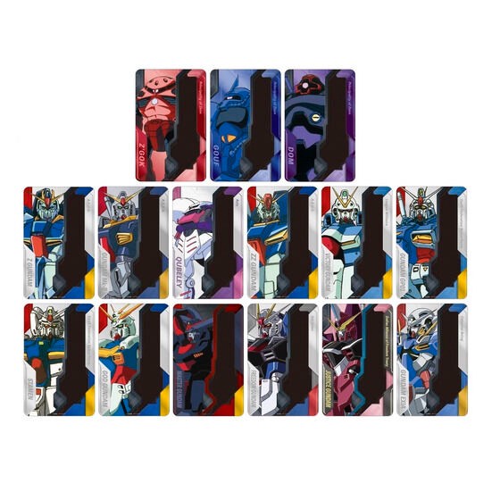 PRE-ORDER : Gundam Series PIICA + Clear Pass Case 3rd