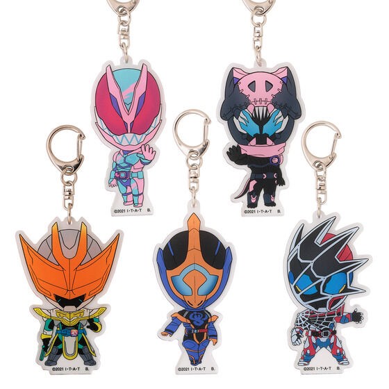 PRE-ORDER : Kamen Rider Revice Deformed Acrylic Charm All 10 Types