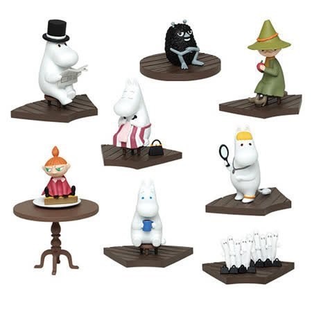 Moomin Valley - Round Table by Taito (Set of 8)