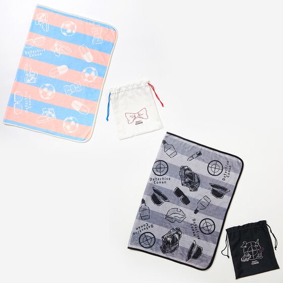 PRE-ORDER : ONOFFYFREE x Detective Conan Blanket with Case