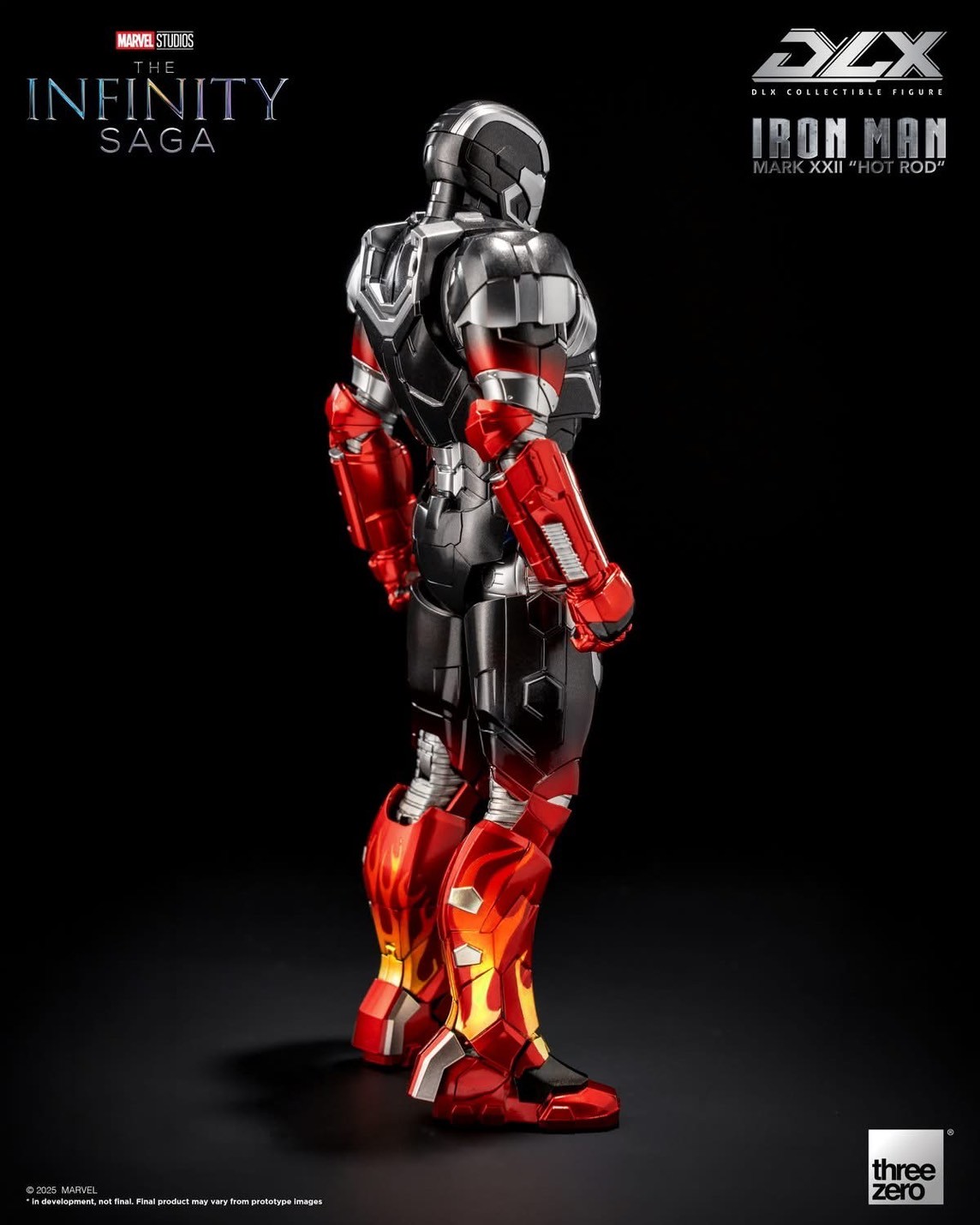Pre-order : Marvel Studios: The Infinity Saga DLX Iron Man Mark 22 “Hot Rod” by Threezero
