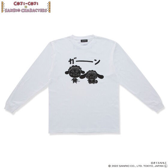 PRE-ORDER : Coji-Coji x Sanrio Characters Long Sleeve T-shirt (2 types)