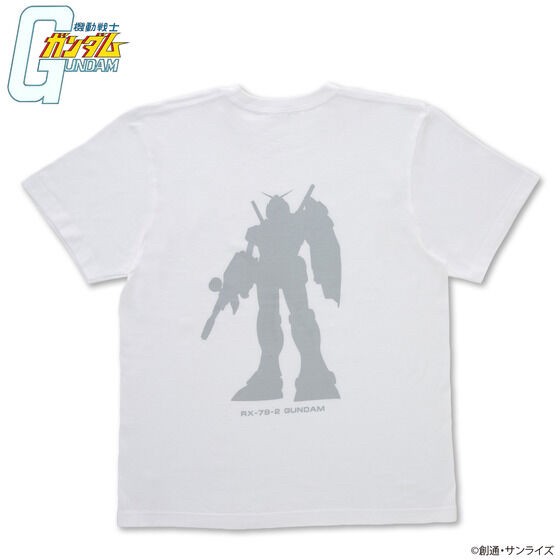 PRE-ORDER : Mobile Suit Gundam Silhouette Design Series T-shirt