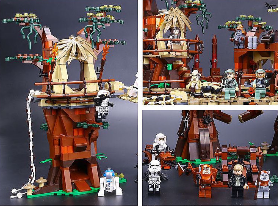 Lepin 05047 Star Wars Ewok Village Star 1990pcs