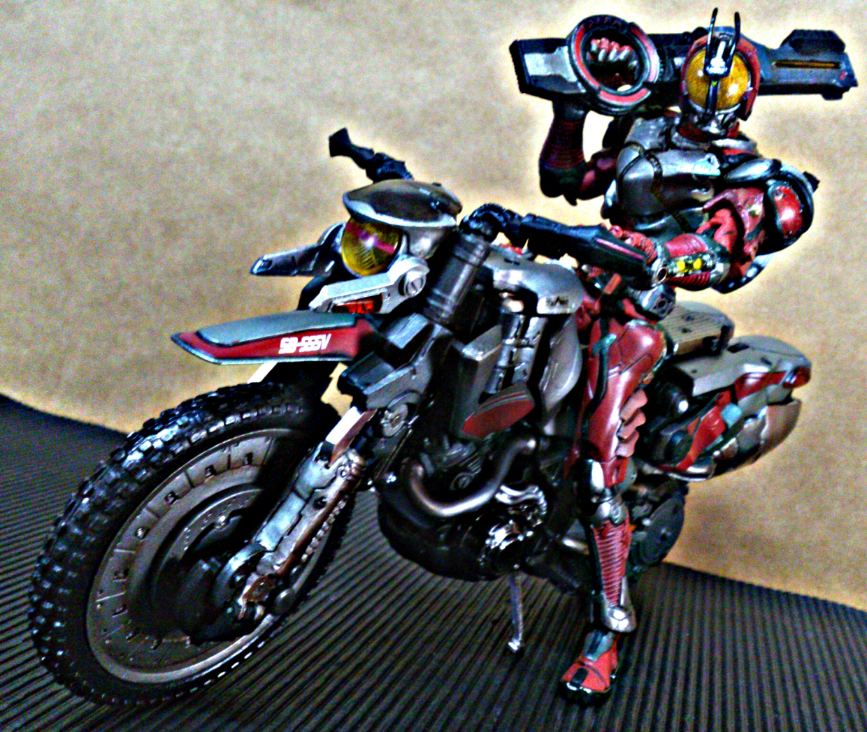 S.I.C Vol.29 Masked Rider Faiz Blaster Form & Auto Vajin by Bandai