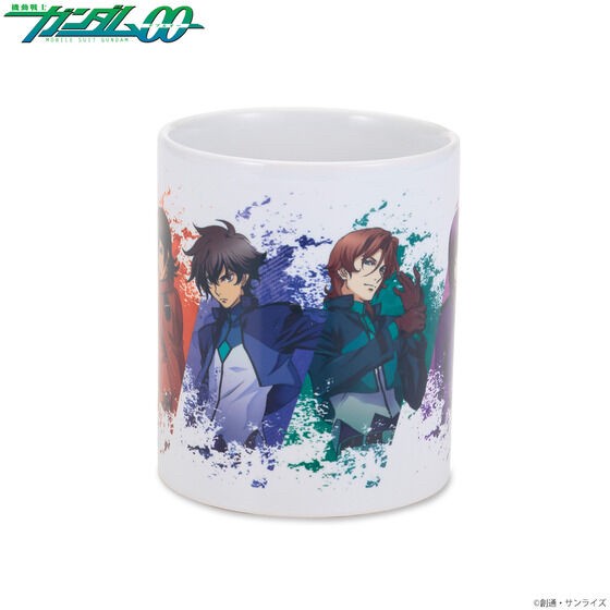 PRE-ORDER : Mobile Suit Gundam 00 Character Illustration Mug