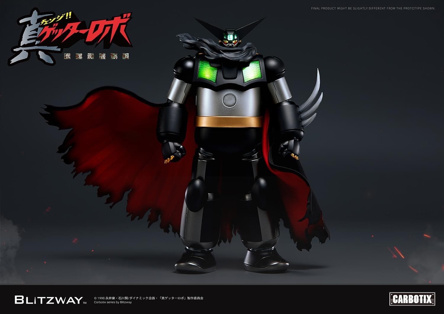 CARBOTIX - Black Getter by Blitzway (มีกล่องน้ำตาล)