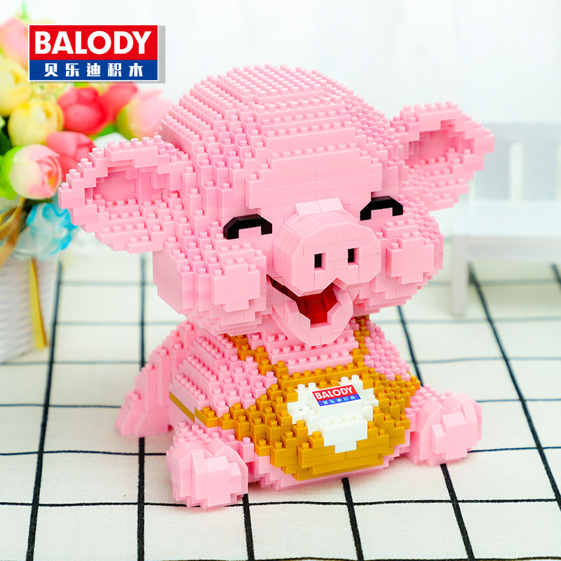 Balody 16125 Pig 1350pcs