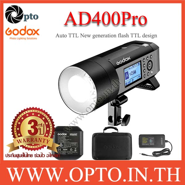 AD400Pro GodoxBowen Mount Auto TTL For Canon Nikon Sony Olympus Panasonic Fuji โกดอกแฟลชสตูดิโอ