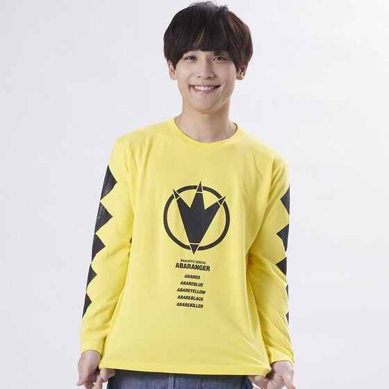 PRE-ORDER : Bakuryu Sentai Abaranger 20th Anniversary Long Sleeve T-shirt
