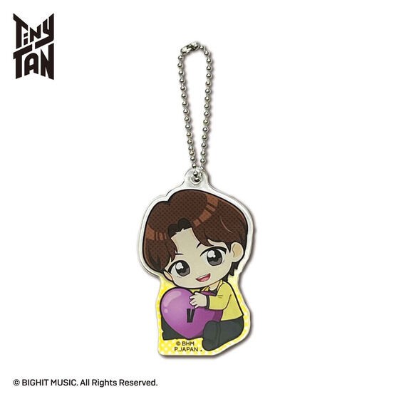 PRE-ORDER : TinyTAN Butter ver. Gyugyutto Acrylic Keychain