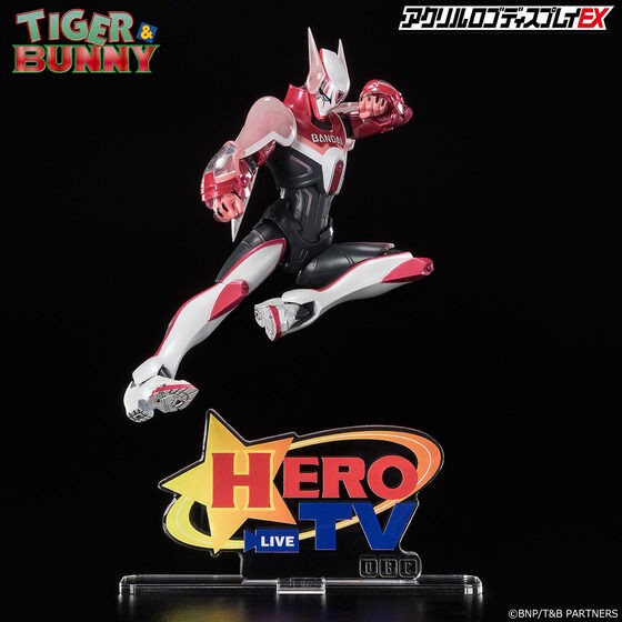 PRE-ORDER : Acrylic Logo Display EX TIGER & BUNNY HERO TV