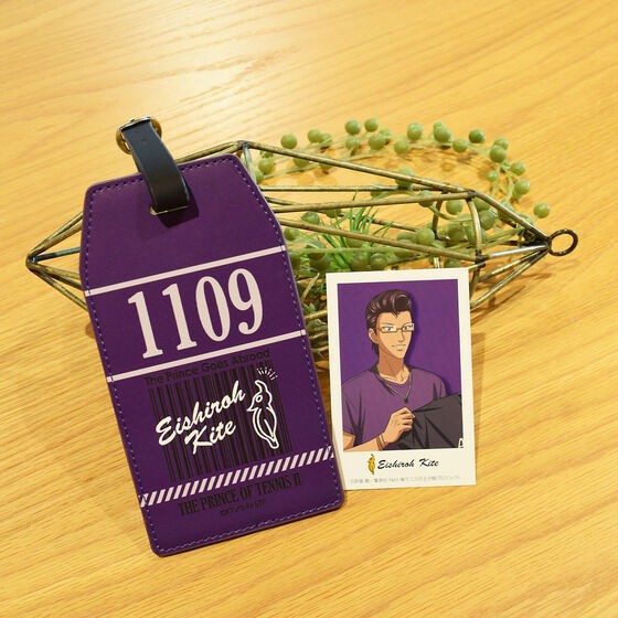 PRE-ORDER : New Prince of Tennis The Prince Goes Abroad Luggage Tag with Illustration Sheet