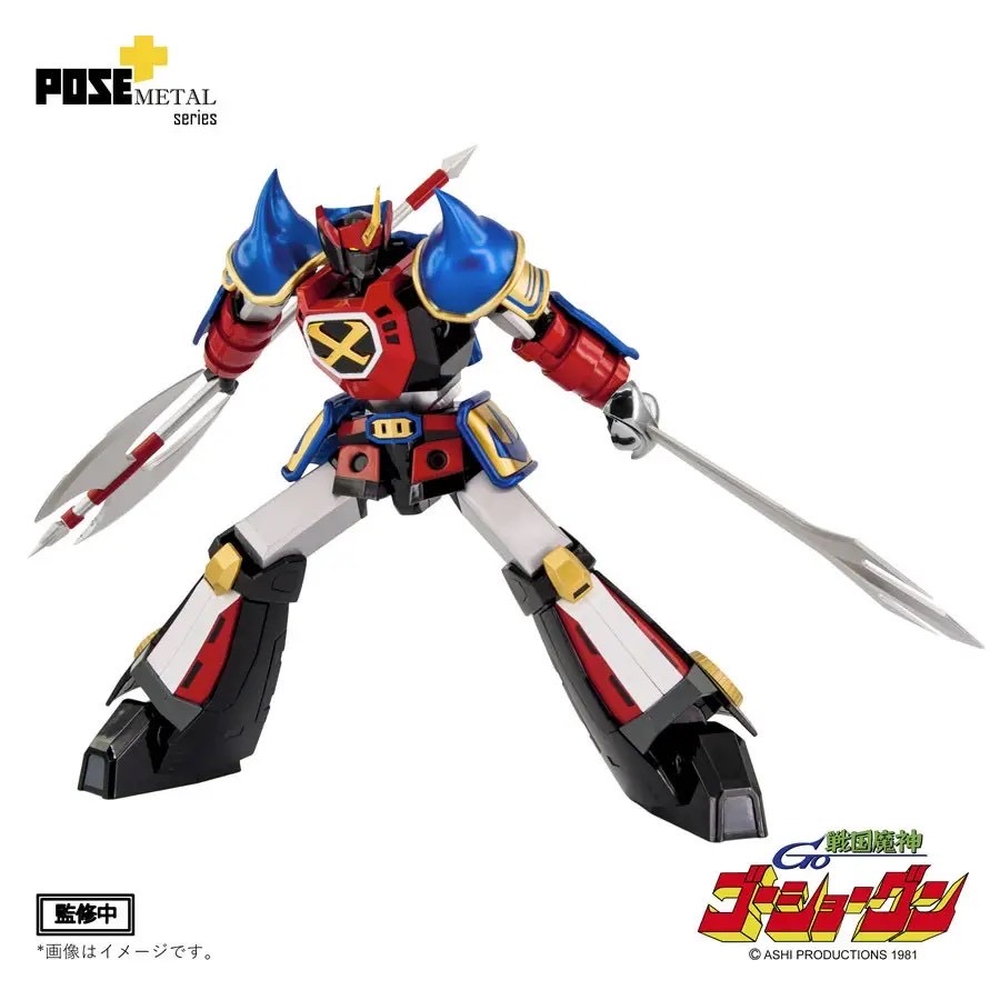 POSE+ Metal Series P+03 Sengoku Majin GoShogun by AWAKEN STUDIO (Art Storm) (สภาพใหม่เปิดเช็ค)