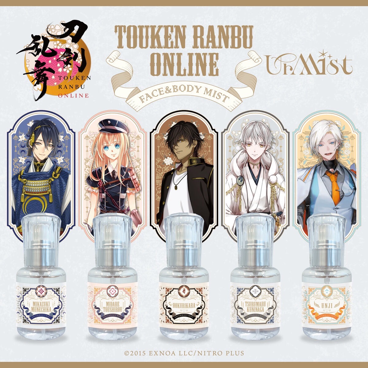 PRE-ORDER : Touken Ranbu ONLINE UrMist Face & Body Mist
