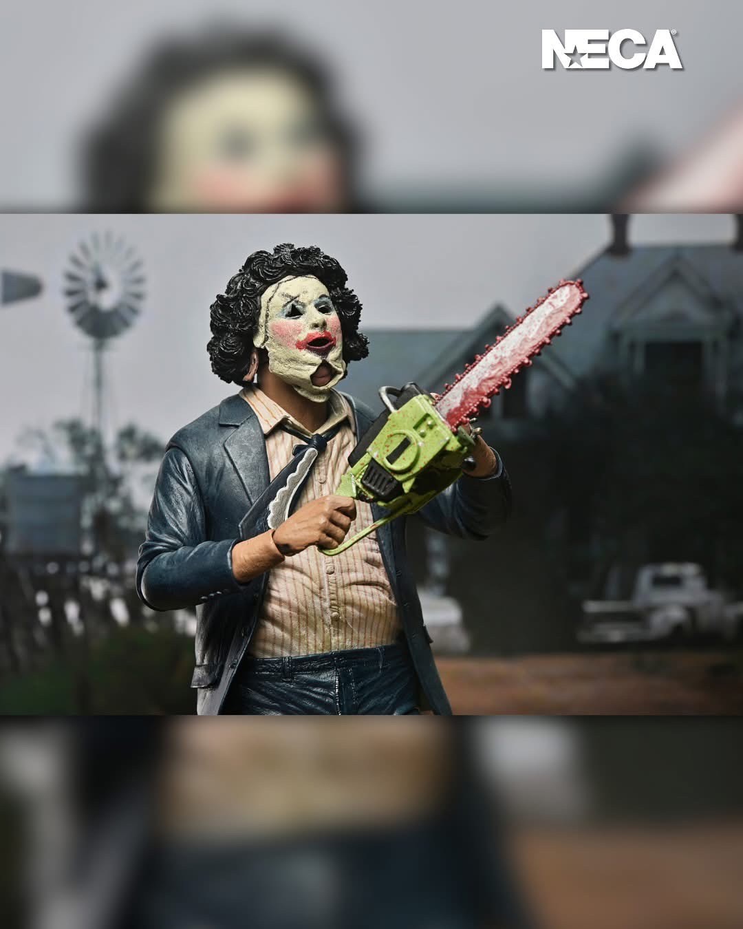 Pre-order : Texas Chainsaw Massacre 50th Anniversary Ultimate Leatherface with Pretty Woman Mask 7” Scale Action Figure by NECA