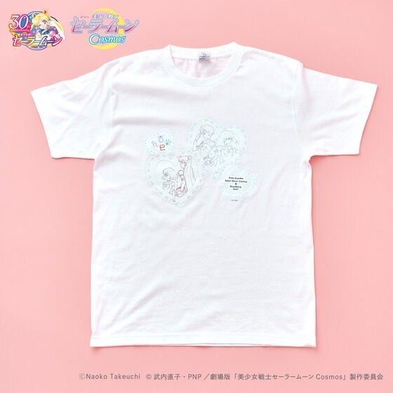 PRE-ORDER : Movie version "Sailor Moon Cosmos" x RoseMarie seoir Collaboration Short Sleeve T-shirt