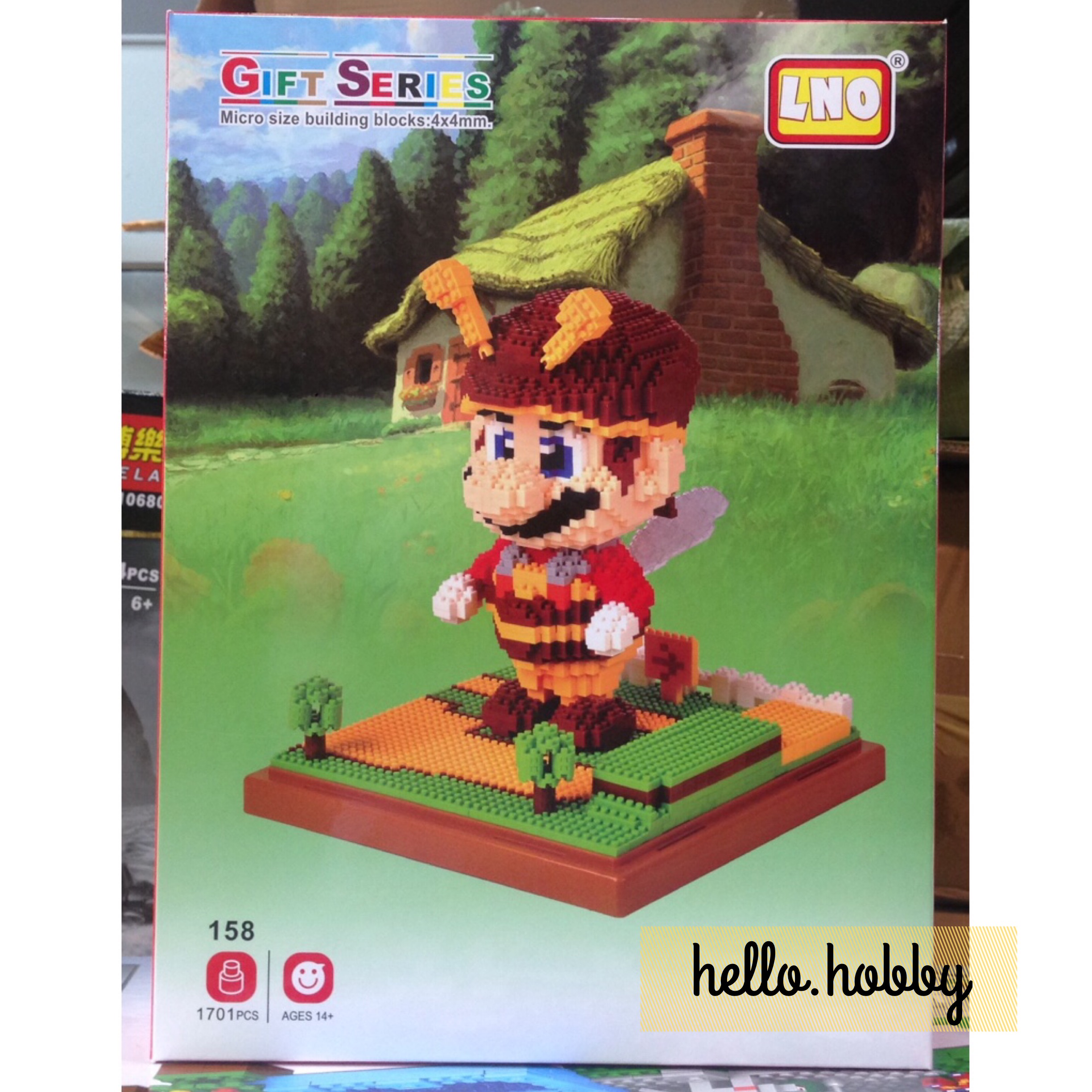 LNO 158 Super Mario Bee 1701pcs