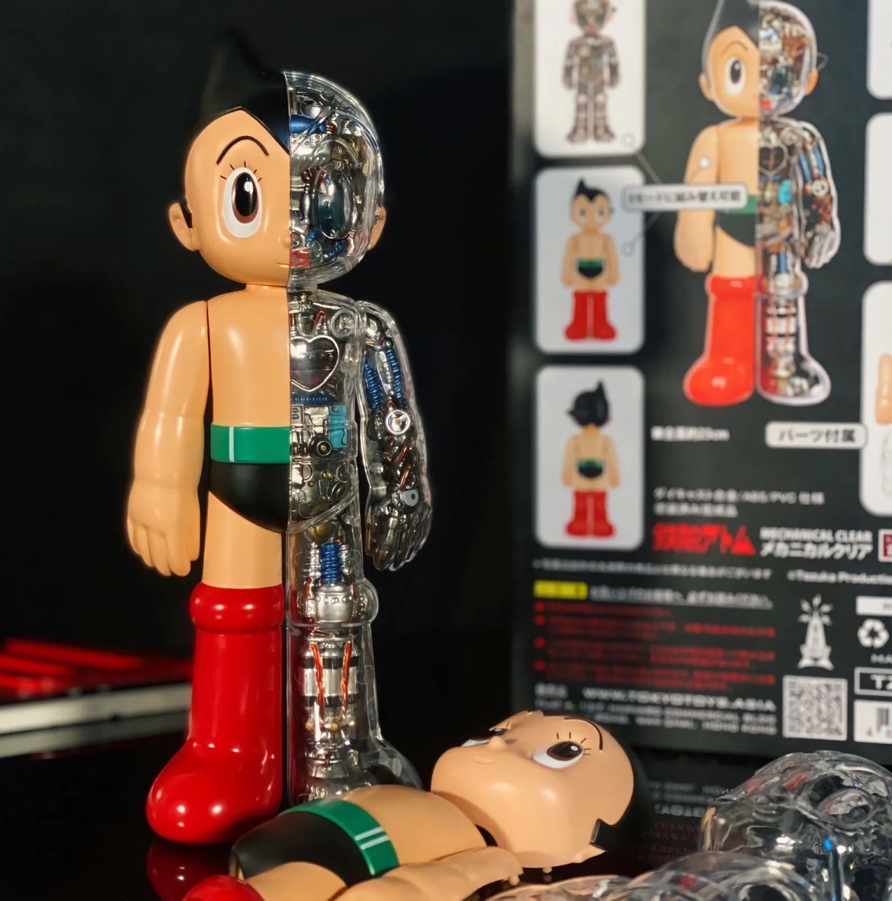 Astro Boy Mechanical Clear Version Alloy Figure by Tokyo Toys