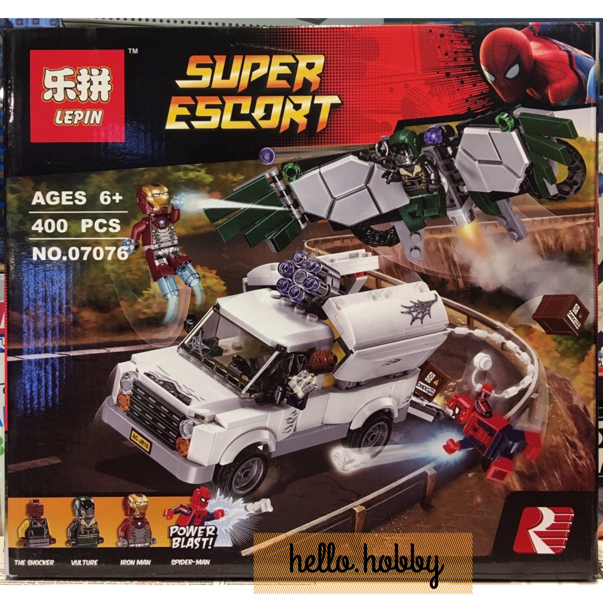 Lepin 07076 Super Escort Beware the Vulture 400pcs