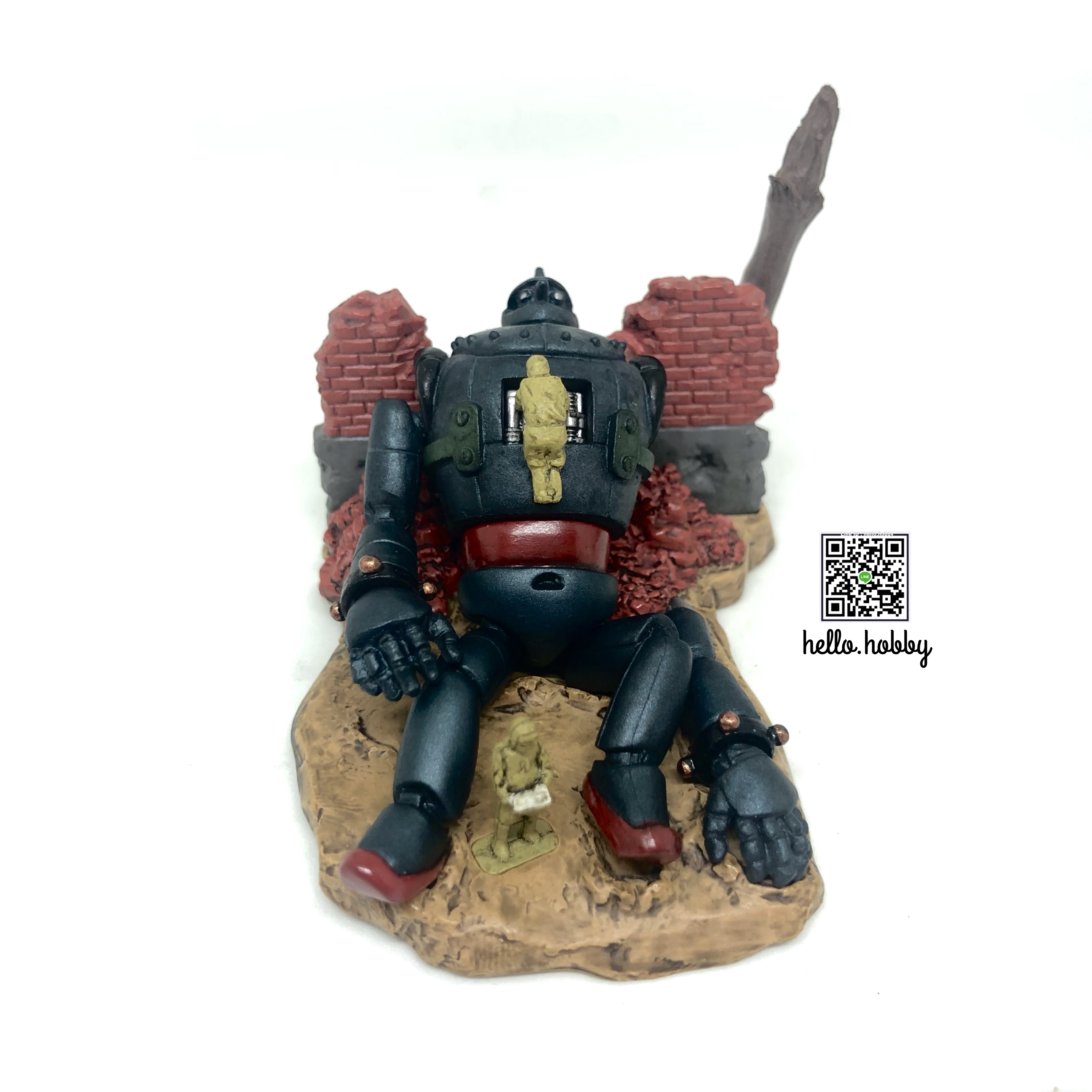 HG Gigantor Tetsujin 28 Imagination Collection Diorama Gashapon (Set of 4)