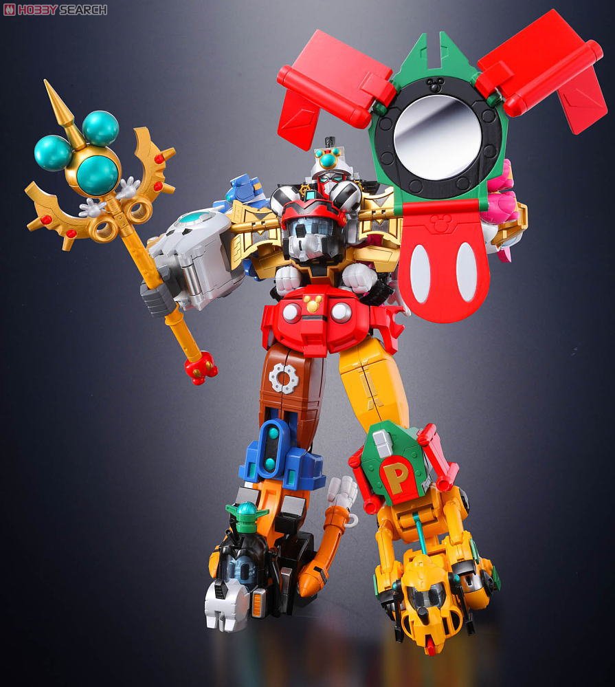 CHOGOKIN Chogattai King Robo Mickey & Friends by Bandai