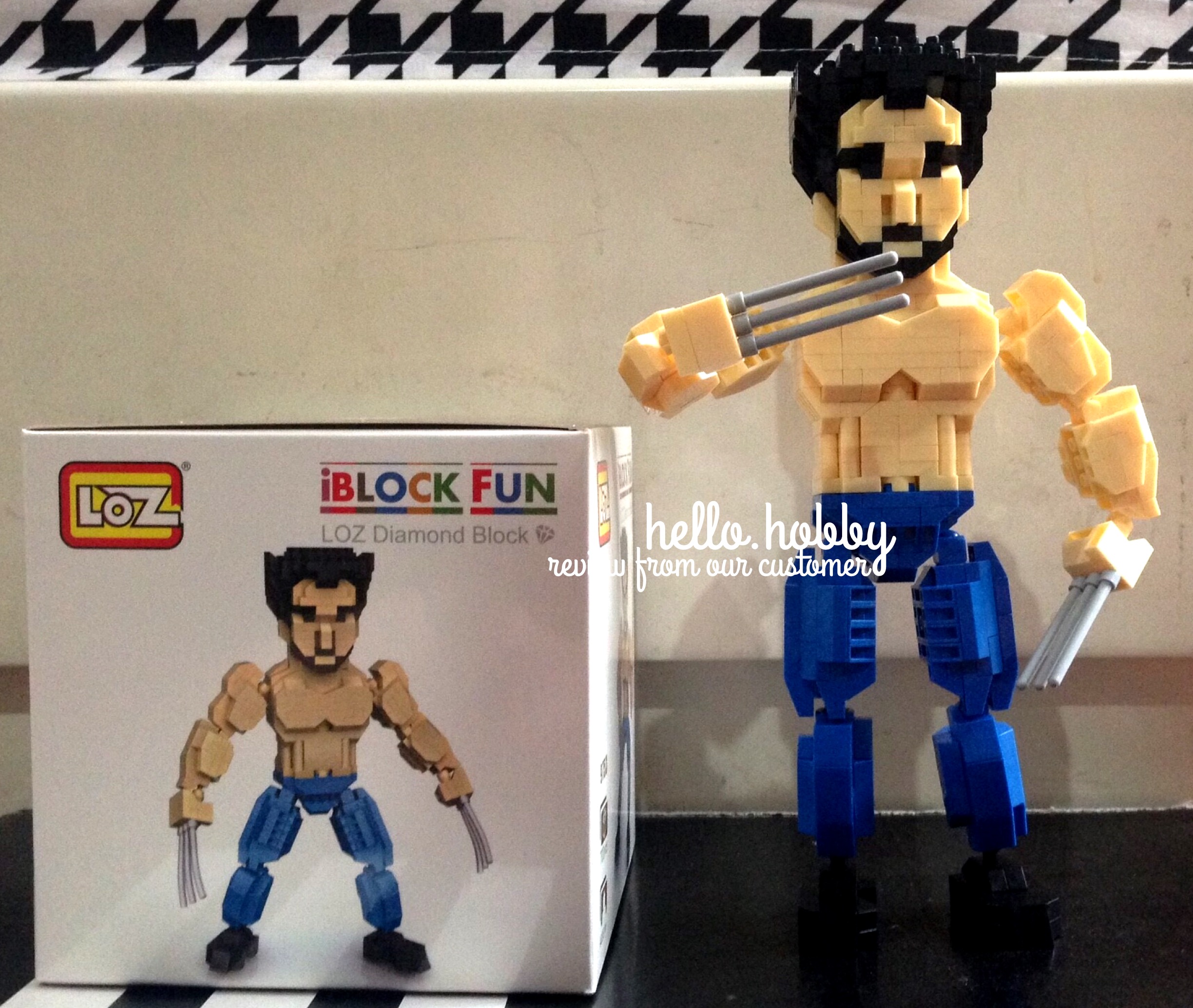 Loz 9753 X-Men Wolverine 700pcs