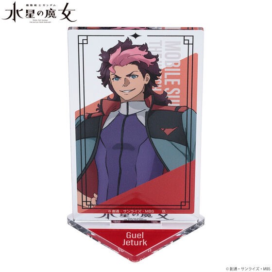 PRE-ORDER : Mobile Suit Gundam: The Witch from Mercury Character Design Acrylic Stand