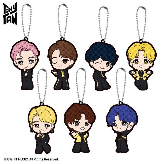 PRE-ORDER : TinyTAN Trading Rubber Mascot Butter