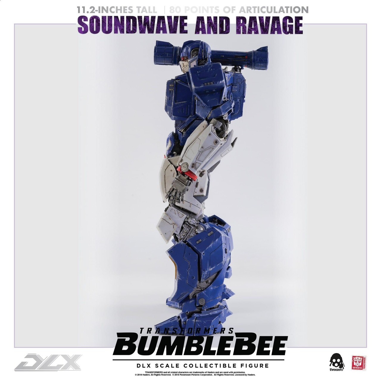 Pre-order : Transformers BUMBLEBEE DLX Soundwave and Ravage by ThreeZero (Reissue)