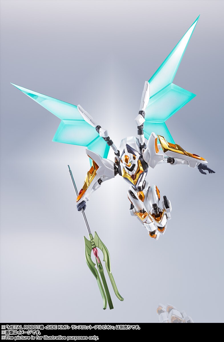 Pre-order : METAL ROBOT SPIRIT SIDE KMF SHINKIROU ACTION FIGURE