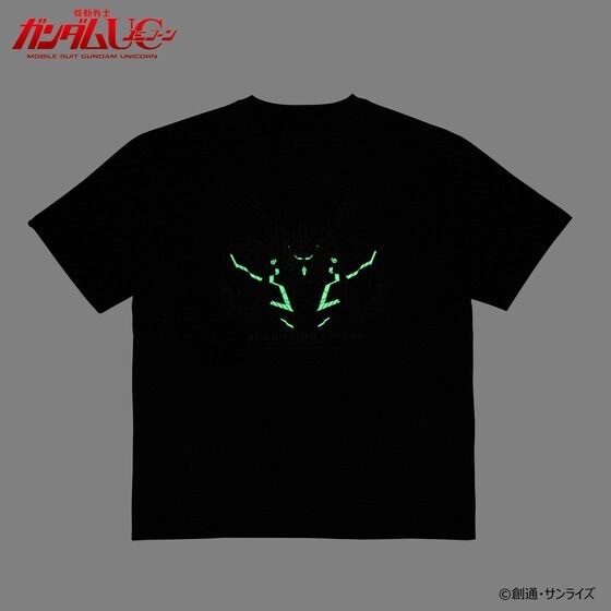 PRE-ORDER : Mobile Suit Gundam UC Unicorn Gundam Destroy Mode Luminous T-shirt