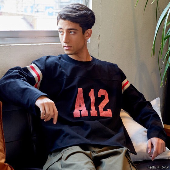 PRE-ORDER : STRICT-G.Fab Goodwear "Mobile Suit Gundam" Football Long Sleeve T-shirt