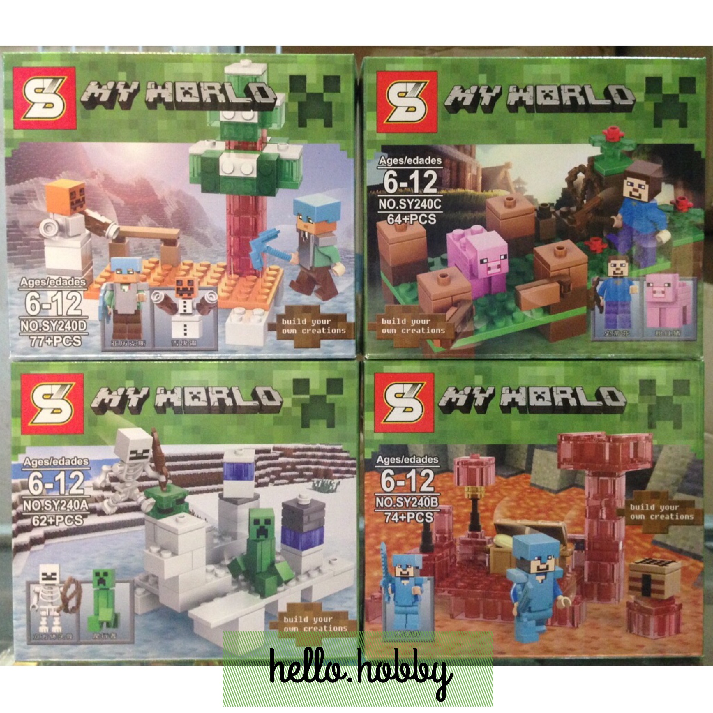 SY 240 A-D Minecraft