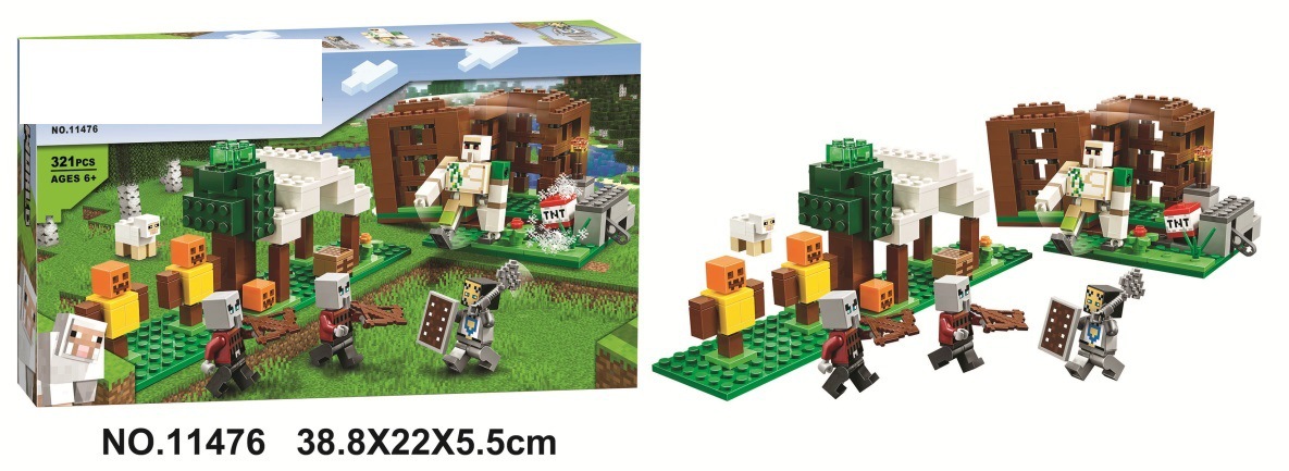 Lari 11476 Minecraft 321pcs