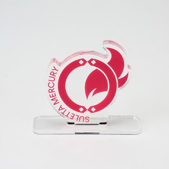 PRE-ORDER : Acrylic Logo Display EX Mobile Suit Gundam The Witch from Mercury Character Motif Mark