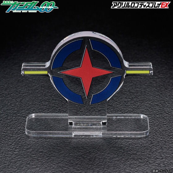 PRE-ORDER : Acrylic Logo Display EX Mobile Suit Gundam 00 AEU Mark