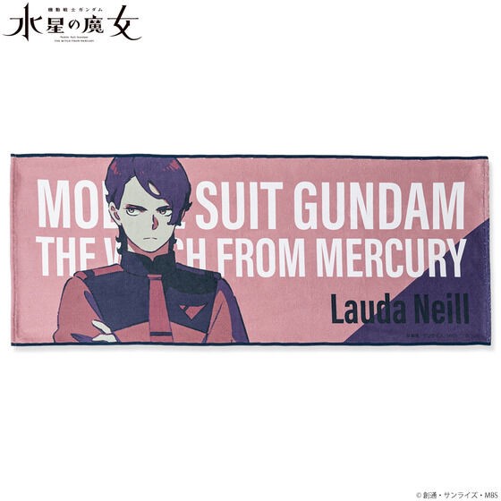 PRE-ORDER : Mobile Suit Gundam The Witch from Mercury Character Design Second Face Towel (5 types in total)