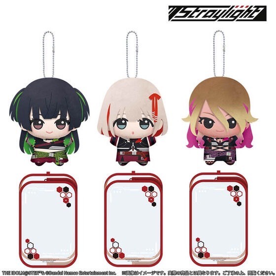 PRE-ORDER : THE IDOLM@STER Shiny Colors Chibi Plush & Pouch Set