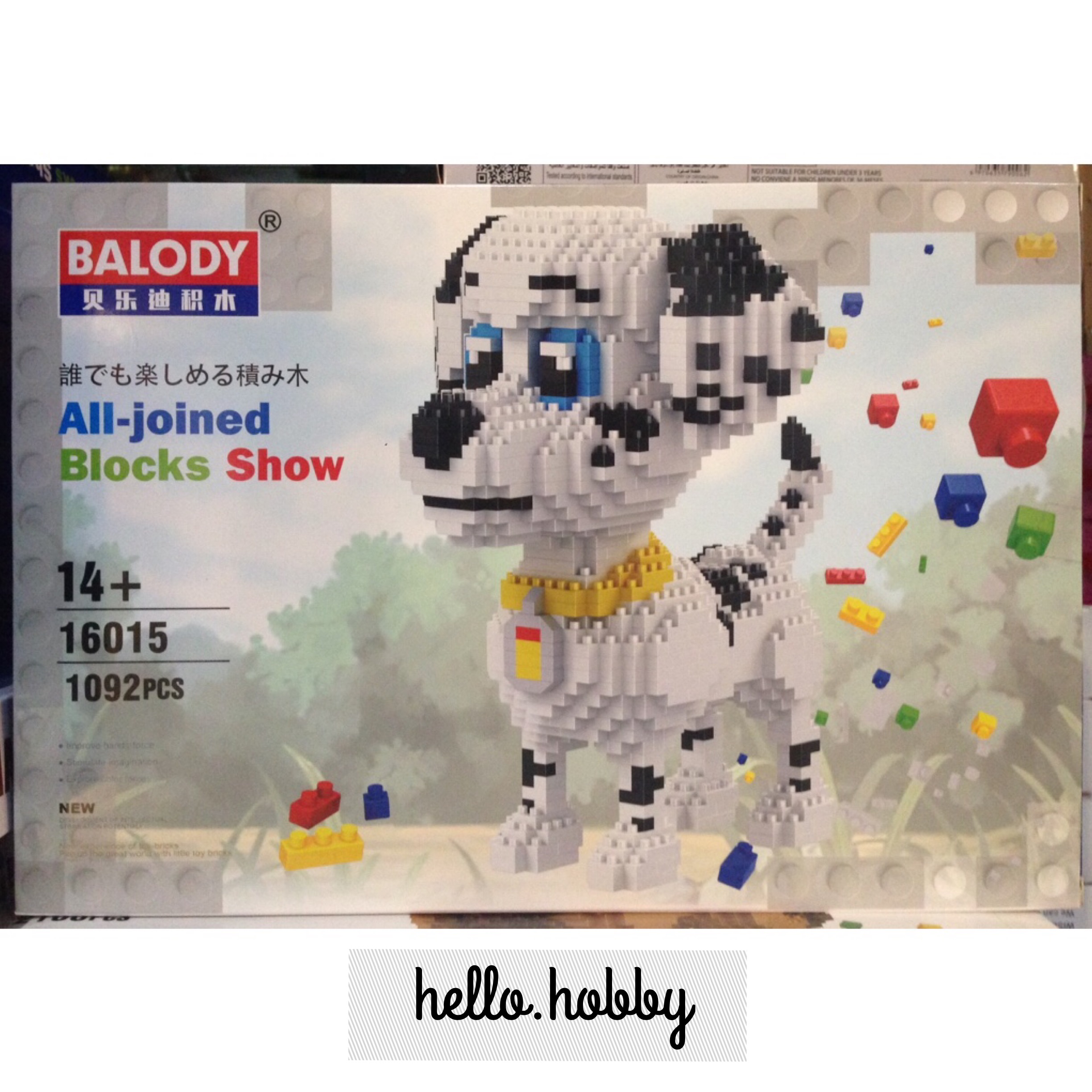 Balody 16015 The Secret Pets of Life Spotty 1092pcs