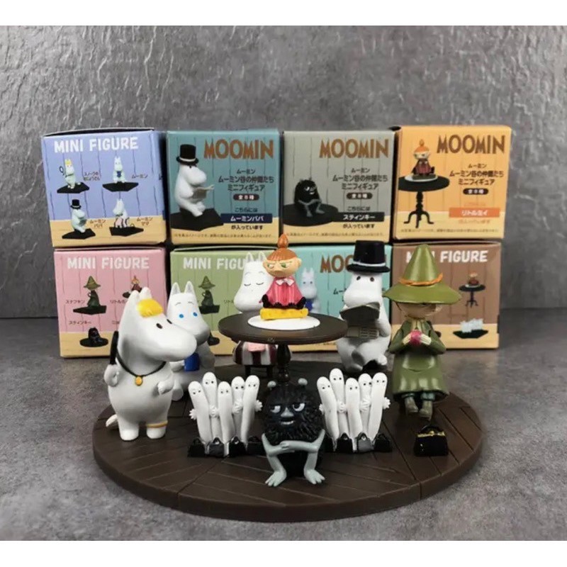 Moomin Valley - Round Table by Taito (Set of 8)