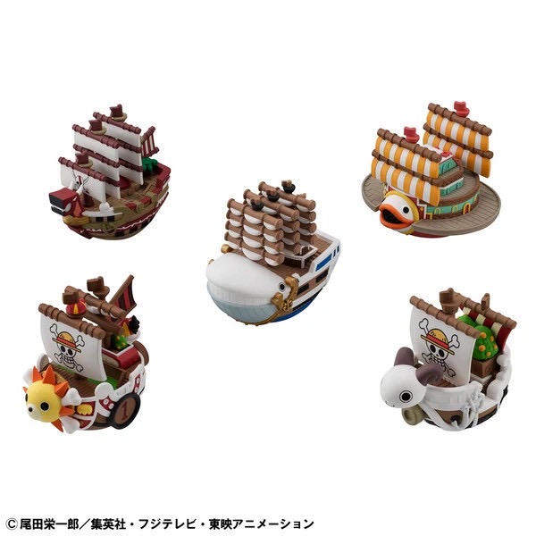 Pre-order : YuraColle Series: ONE PIECE GRAND LINE Collection (Set of 6) by MegaHouse (Reissue)